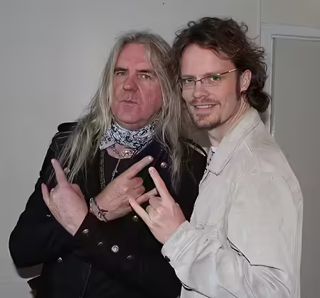 Backstage With SAXON Picture of SAXON