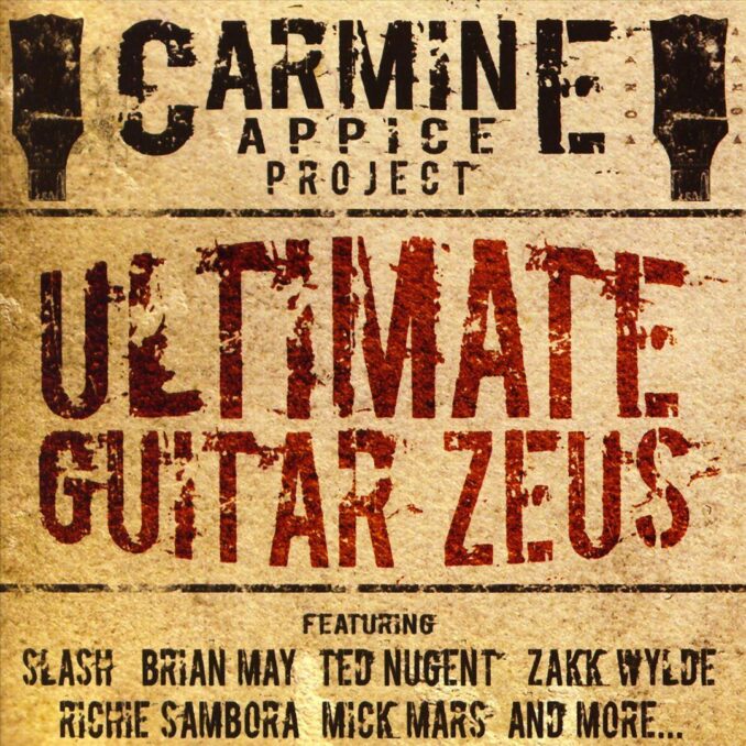 CARMINE APPICE PROJECT - Ultimate Guitar Zeus CARMINE APPICE PROJECT - Ultimate Guitar Zeus