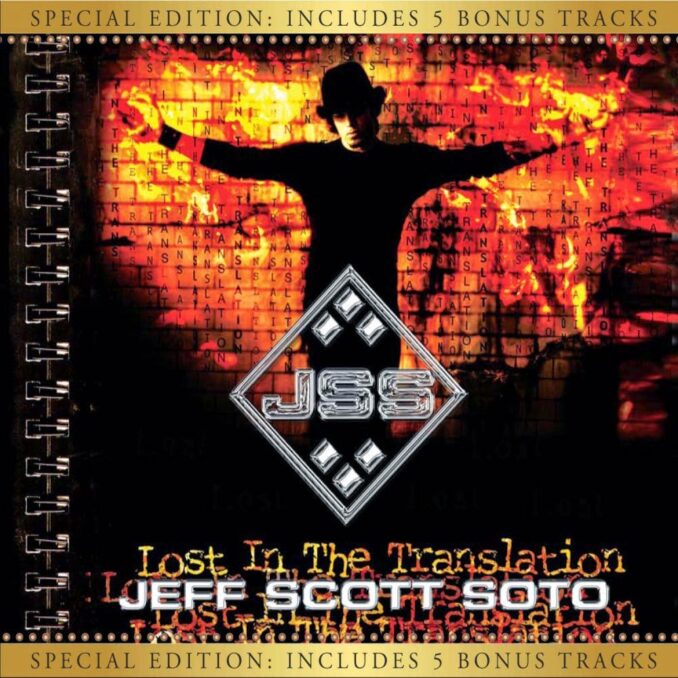 JEFF SCOTT SOTO - Lost In The Translation JEFF SCOTT SOTO - Lost In The Translation