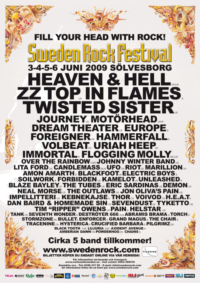 SWEDEN ROCK FESTIVAL 2008 SWEDEN ROCK FESTIVAL 2008