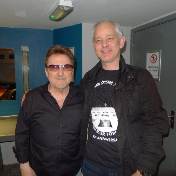 Buck Dharma and Mick Burgess Buck Dharma and Mick Burgess