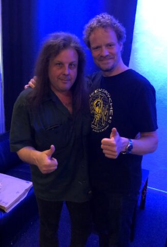 Michael Romeo (Symphony X) and Stig