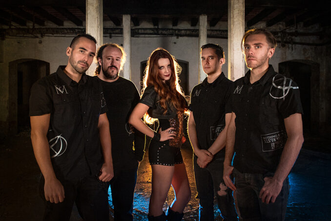 Group photo of Moonlight Haze band.