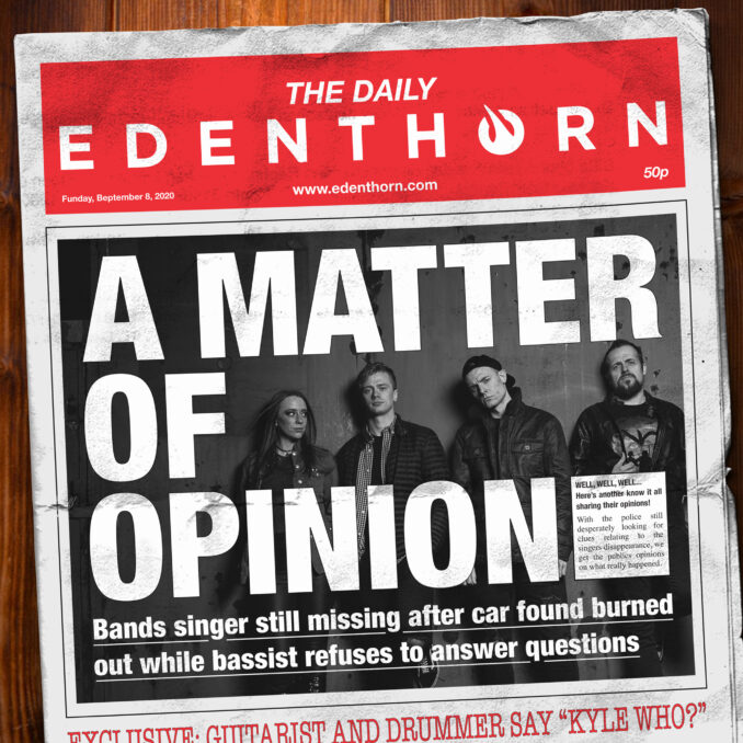 EDENTHORN - A Matter Of Opinion EDENTHORN - A Matter Of Opinion