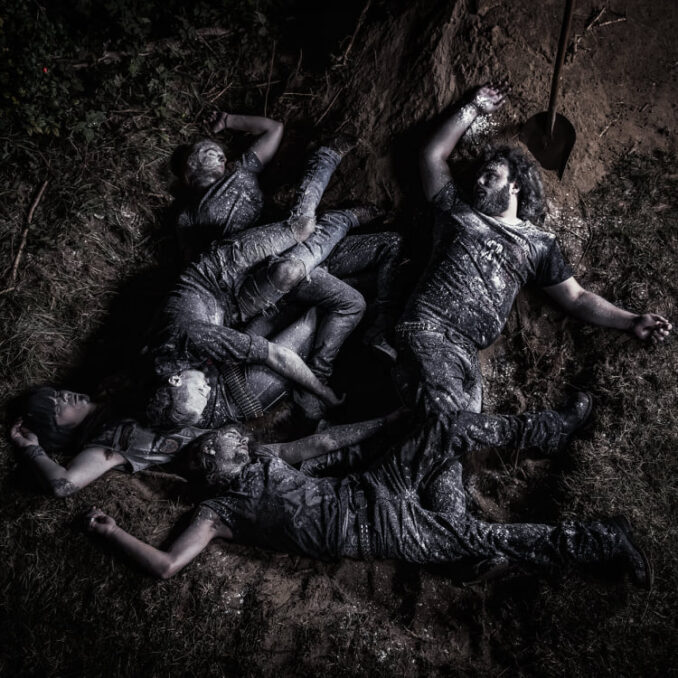 Blackened Blood (Ola Hansen - first one from the left) Blackened Blood (Ola Hansen – first from the left)