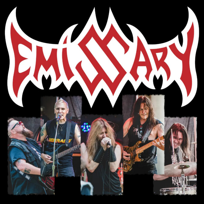Emissary collage photo with logo Emissary collage photo with logo