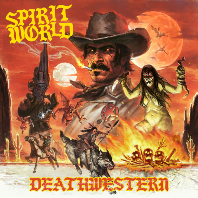 SPIRITWORLD - Deathwestern album cover SPIRITWORLD - Deathwestern album cover
