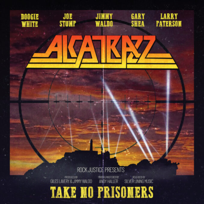 Alcatrazz - Take No Prisoners album cover Alcatrazz - Take No Prisoners album cover art.