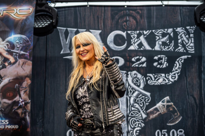 Doro at Wacken Open Air, Germany, August 2-5, 2023.