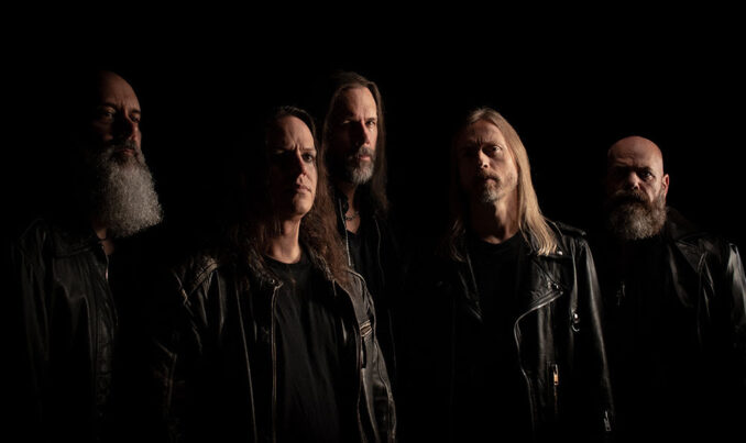 Sorcerer band photo from 2023 by Marieke Verschuren.