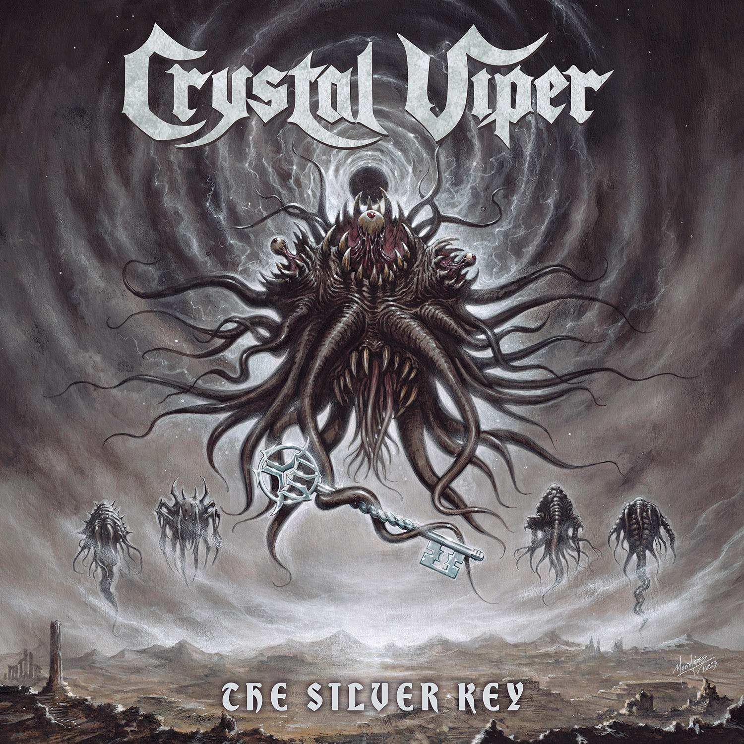 CRYSTAL VIPER - The Silver Key - Metal Express Radio