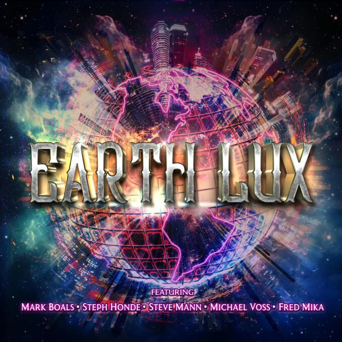 Earth Lux album cover Earth Lux album cover art.
