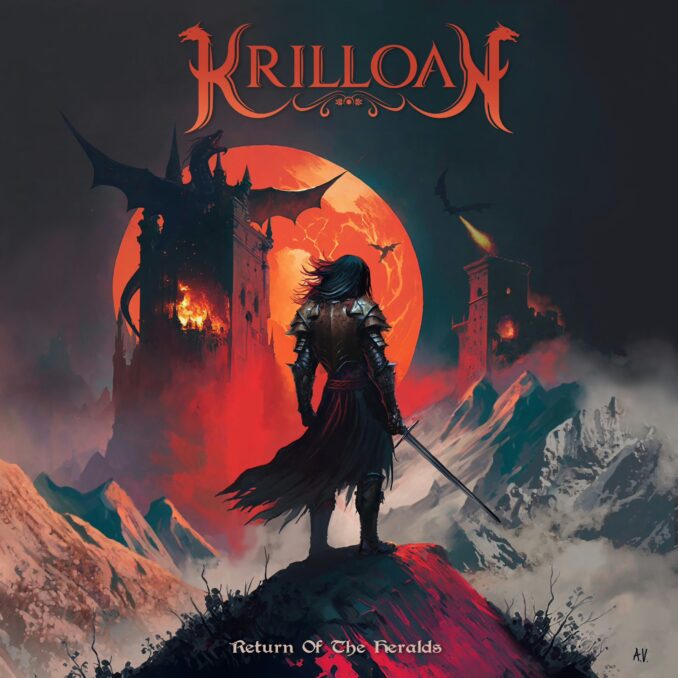 Krilloan - return of the heralds album cover Krilloan - Return of the Heralds - album cover
