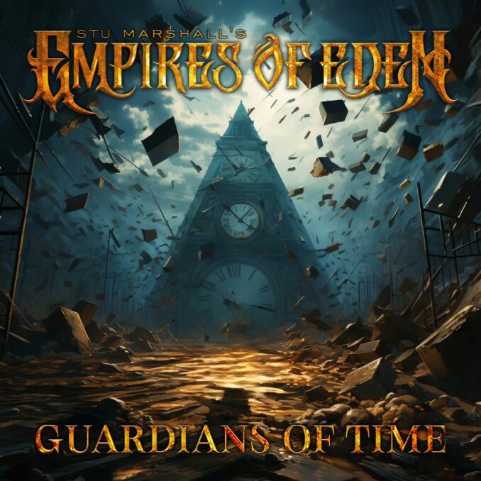 Empires of Eden - Guardians of Time album cover art Empires of Eden - Guardians of Time album cover art.