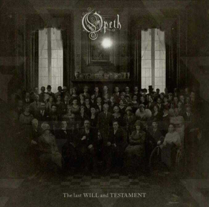 opeth-last-will-and-testament Album cover art for Opeth's 2024 release: Last Will and Testament.