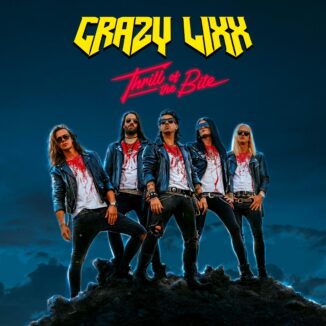 CRAZY LIXX - Thrill of the Bite cover art