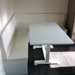 hoekbank met tafel