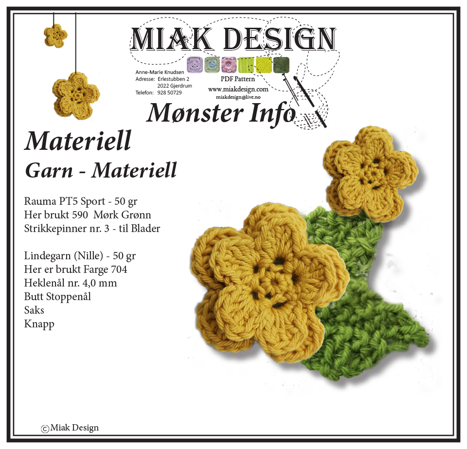Tea Bag Holder-Norwegian Pattern | Miak Design