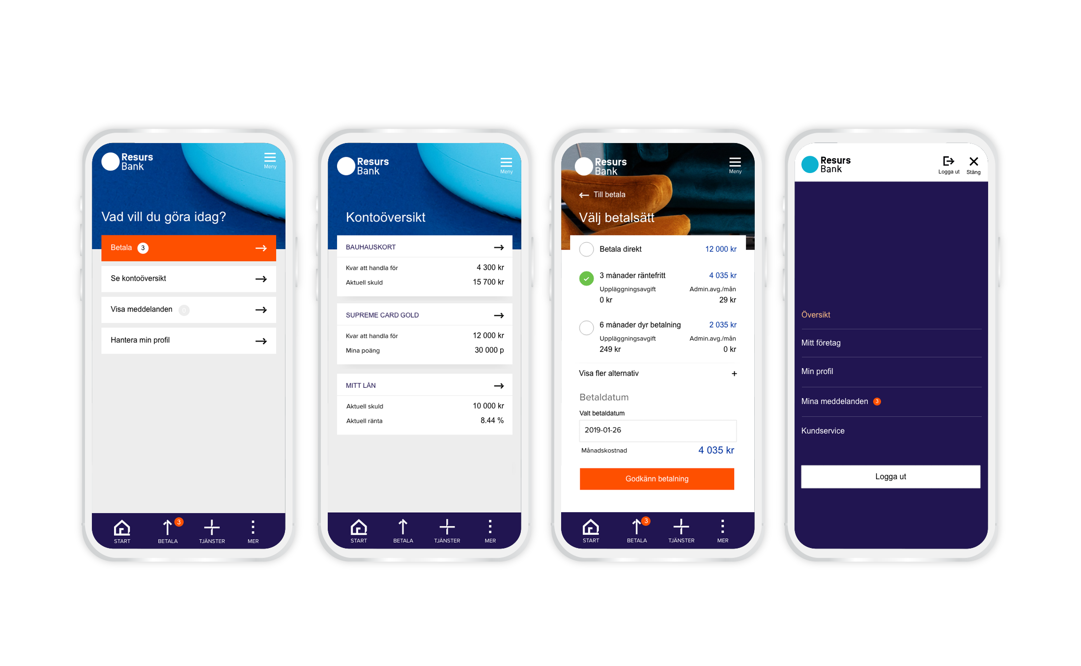 Resurs Bank app