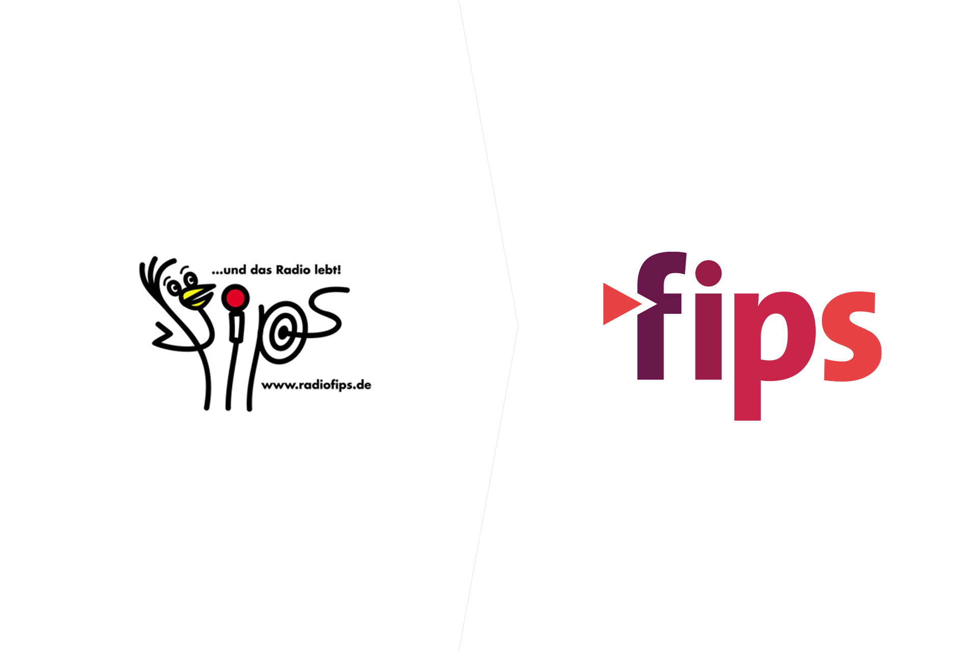 radio fips Rebranding, Corporate Design, Brand Design, Identity, Logo design