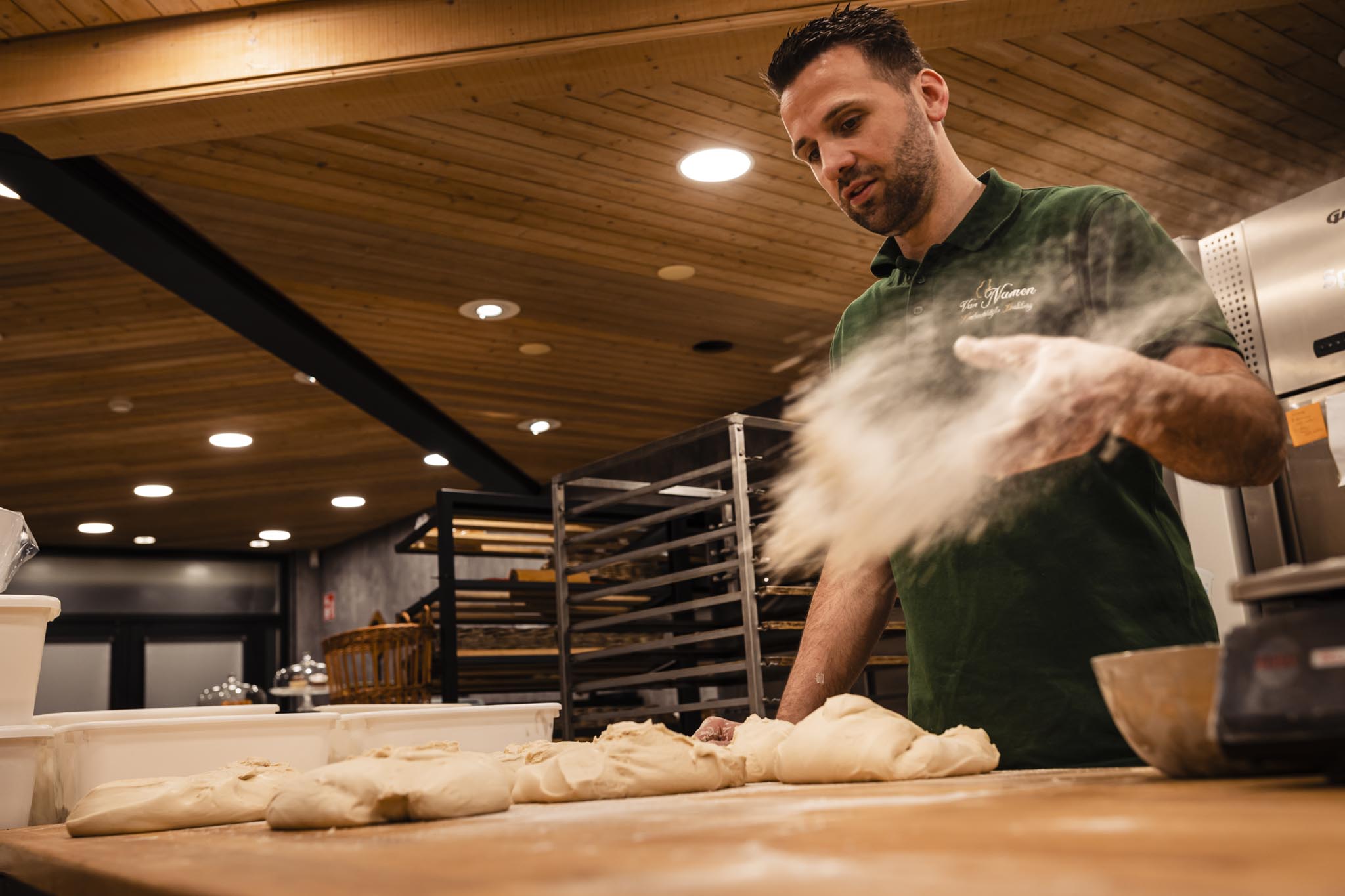 Bedrijfsfotografie bij bakkerij van Namen in Zaltbommel desem brood ambachtelijke bakker bedrijfsfotograaf doetinchem achterhoek