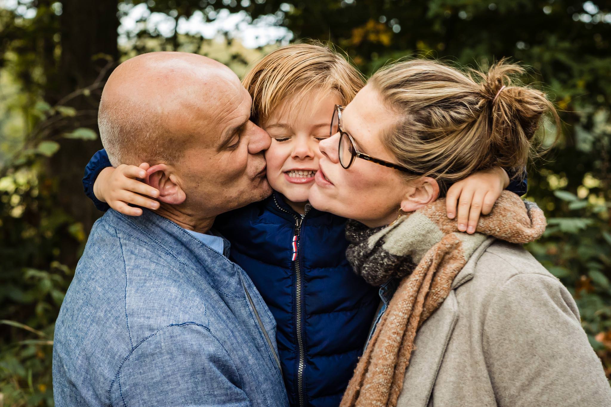 Herfst Gezin fotoshoot bij Kasteel Slangenburg in Doetinchem