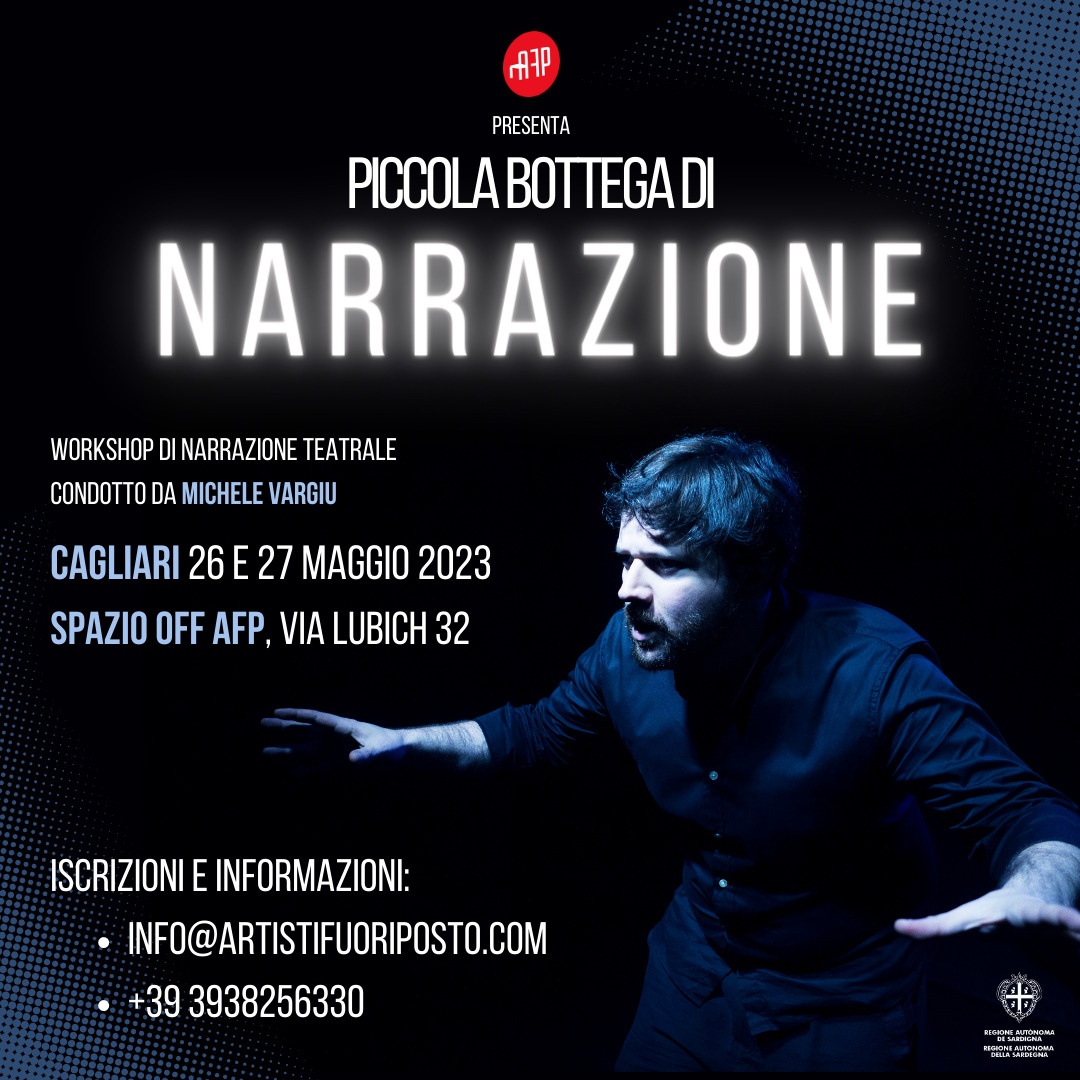 Scopri di più sull'articolo Workshop di narrazione a Cagliari – 26-27 Maggio