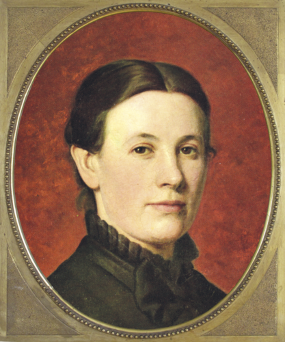 Portræt af Hilda. 1879 - Som var på Charlottenborgs forårsudstilling.