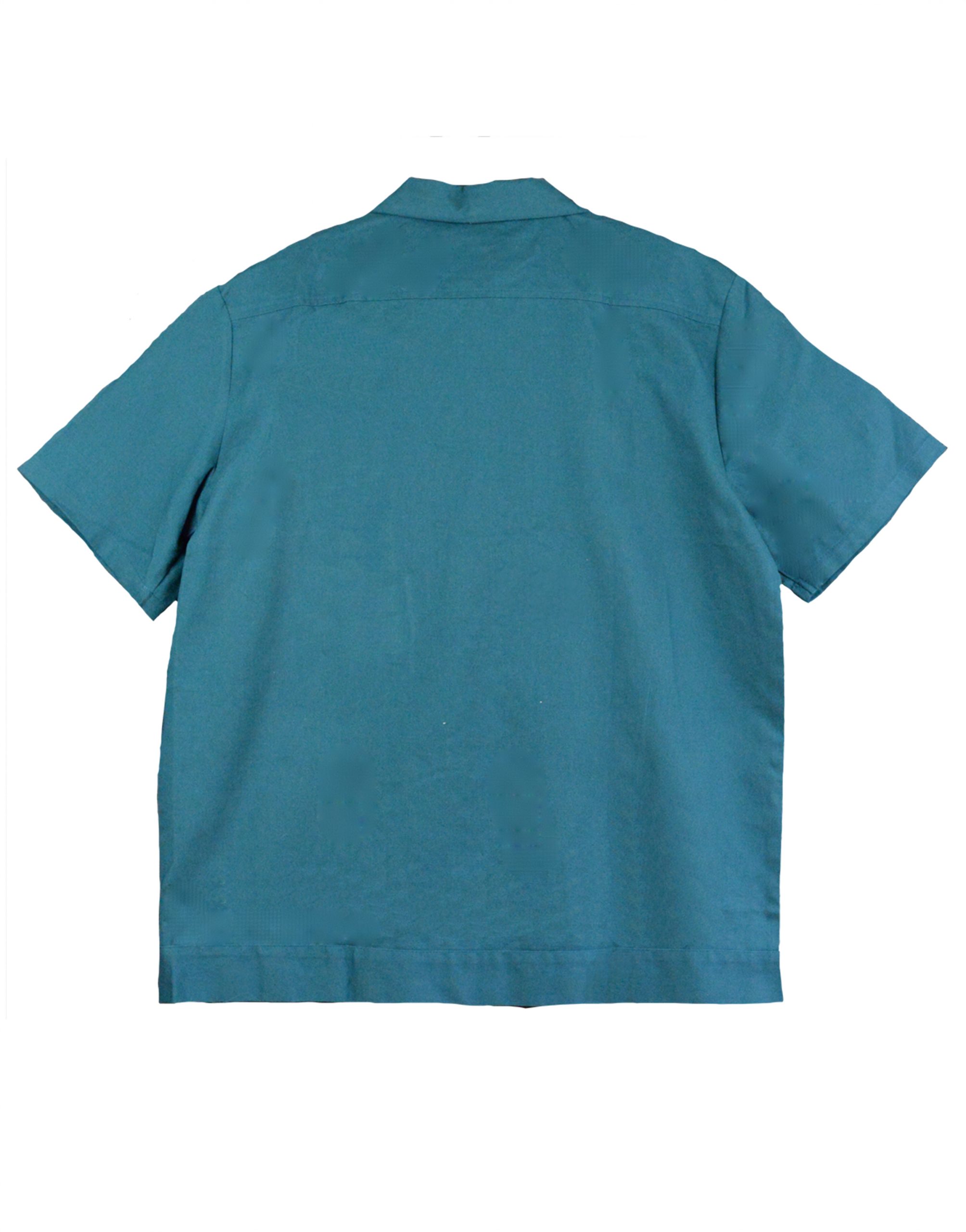 Short-Sleeve Work Shirt – Green/Beige 