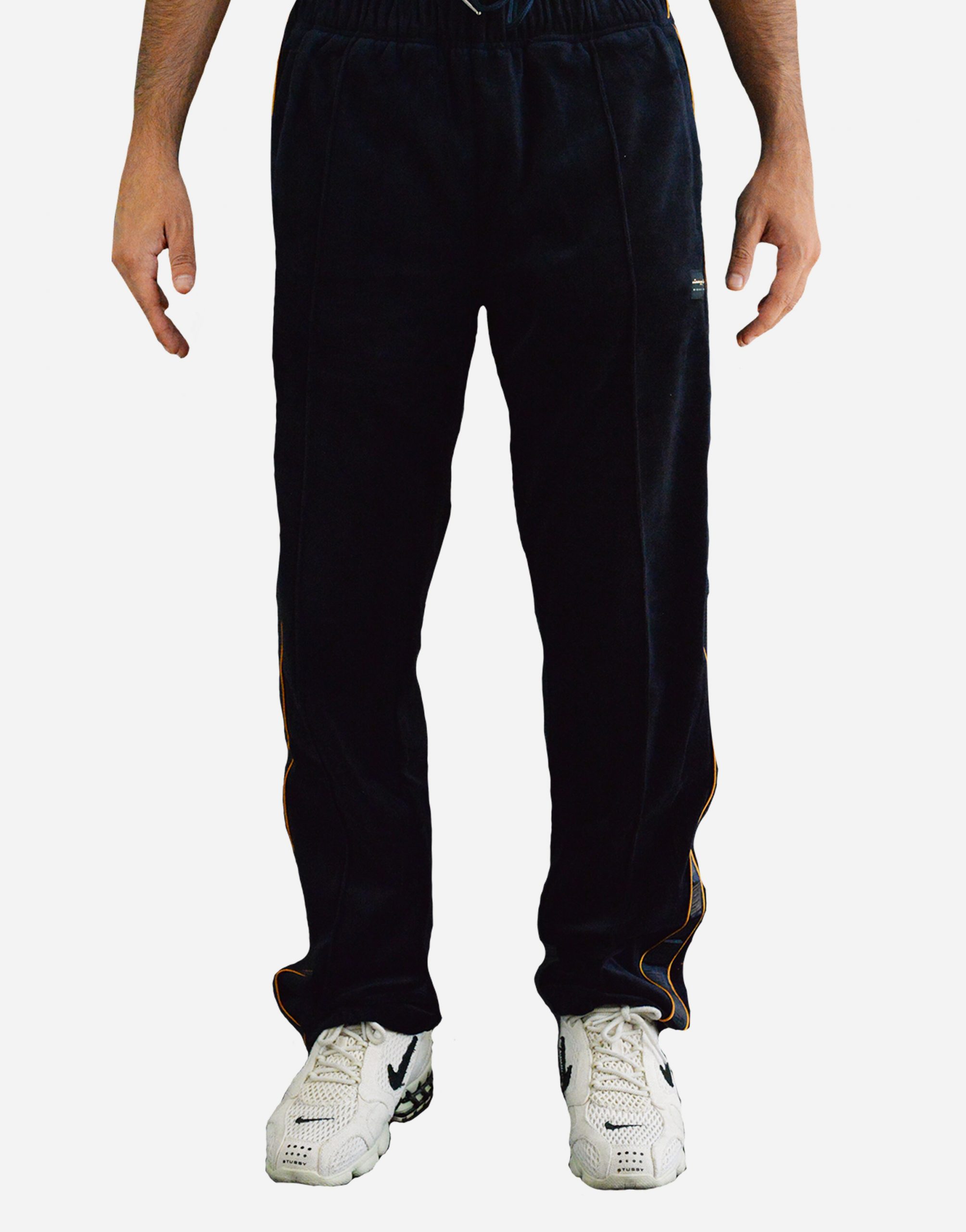 tina velour track pants