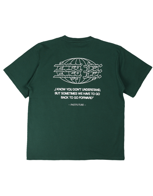 past-future-tshirt-dark-green-back