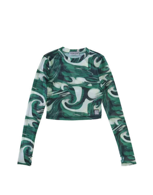 longsleeve-crop-top-green-front