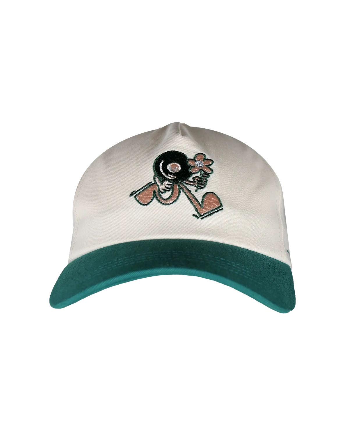 6 Panel Cap "For the Love of Music" White