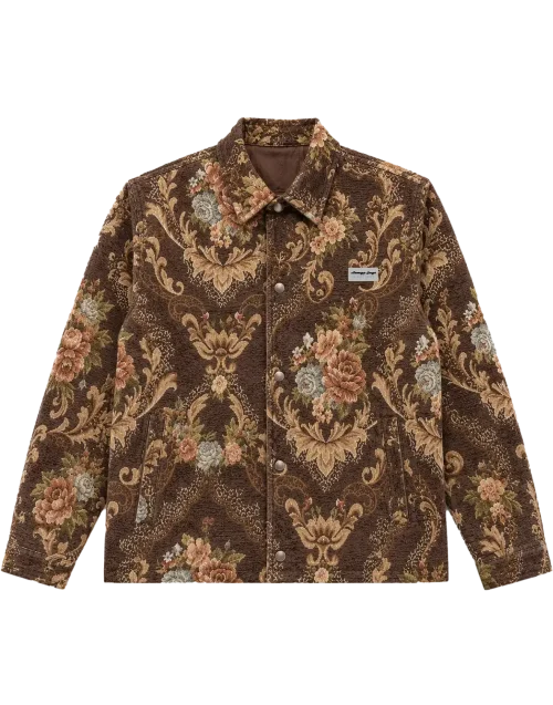 Flower Rugged Jacket – Noir