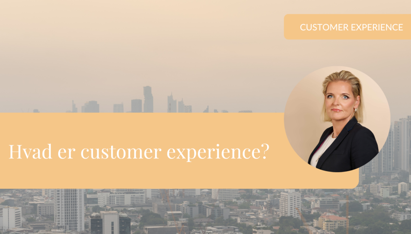 Customer Experience Ft. Image of Cityscape with Blog Post title