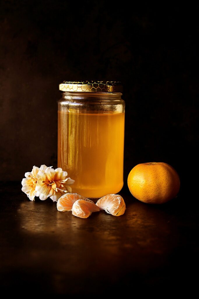 miel y cítricos para el tratamiento del resfriado y tos