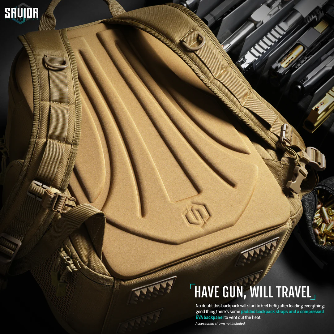 Savior Equipment COMPACT S.E.M.A - PISTOL BACKPACK Tan - Afbeelding 3