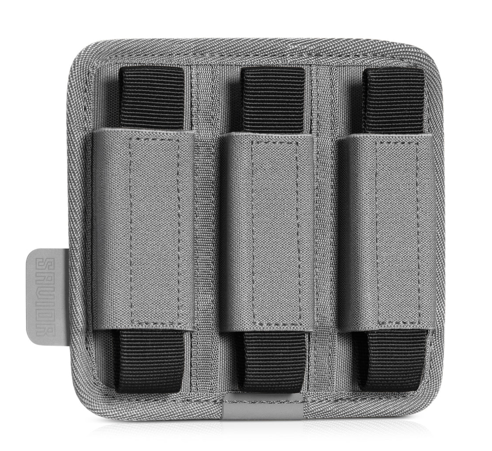 Savior Equipment DOUBLE PISTOL PISTOL MAG HOLDER W/ HOOK BACKING Grey - 2/3/6 SLOT - Afbeelding 2