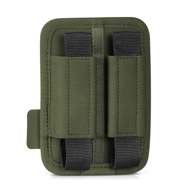 Savior Equipment DOUBLE PISTOL PISTOL MAG HOLDER W/ HOOK BACKING OD Green - 2/3/6 SLOT