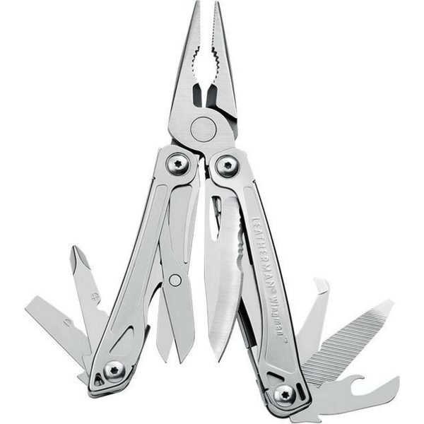 MULTITOOL, LEATHERMAN, WINGMAN, 14F, RVS, NYLON ETUI