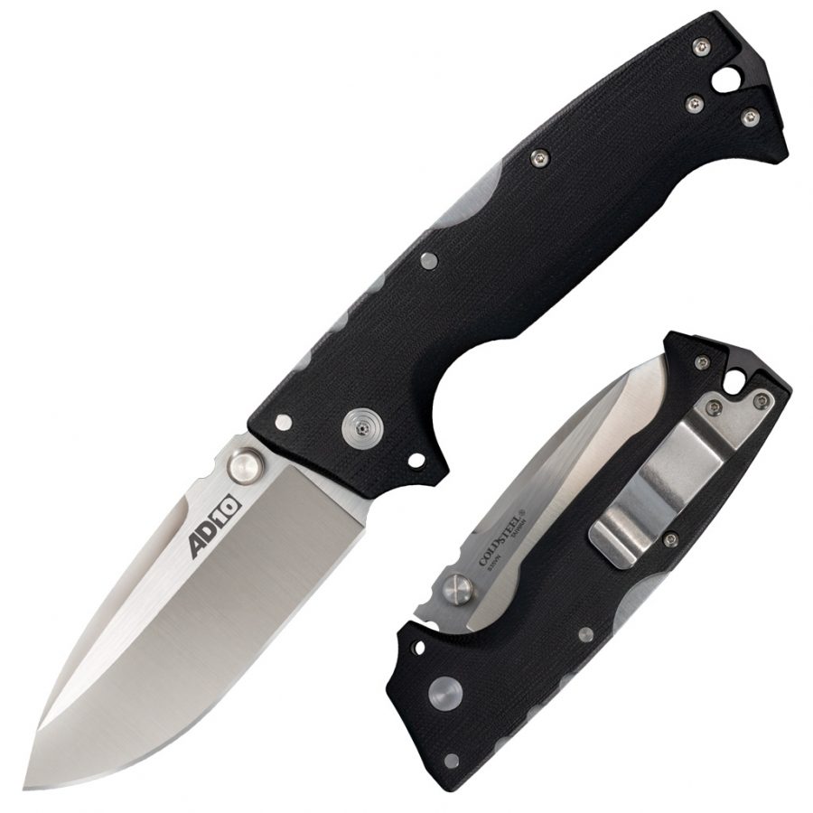 COLD STEEL – AD-10 BLACK 28DD POCKET KNIFE, ANDREW DEMKO DESIGN