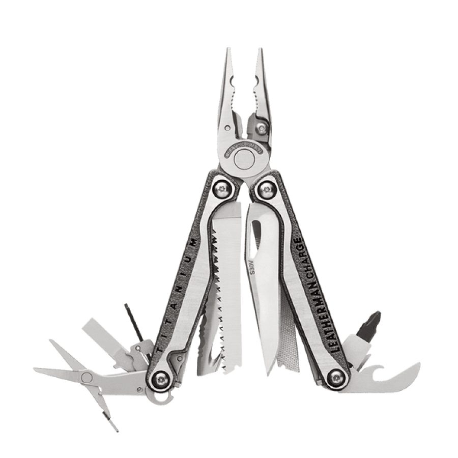 MULTITOOL, LEATHERMAN, CHARGE+TTI, 19F, RVS