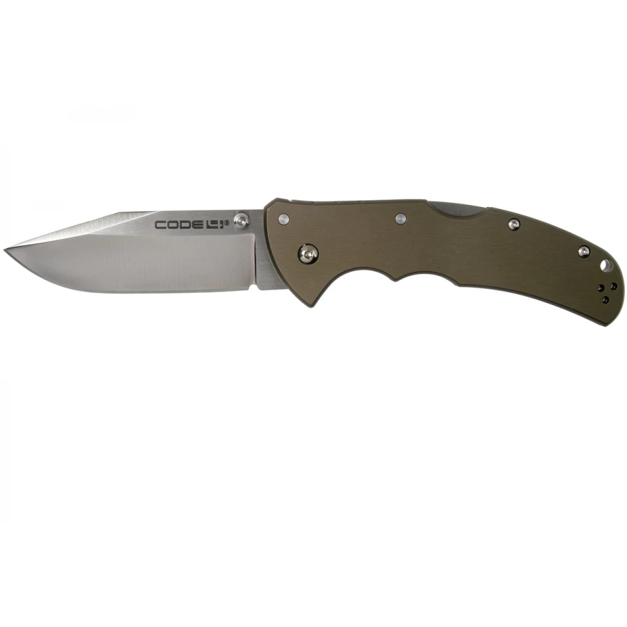 COLD STEEL CODE 4 CLIP POINT 58PS CPM S35VN PLAIN EDGE, ZAKMES