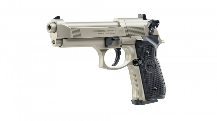 Beretta MOD. 92 FS 4.5 mm CO₂ nickel - Afbeelding 2