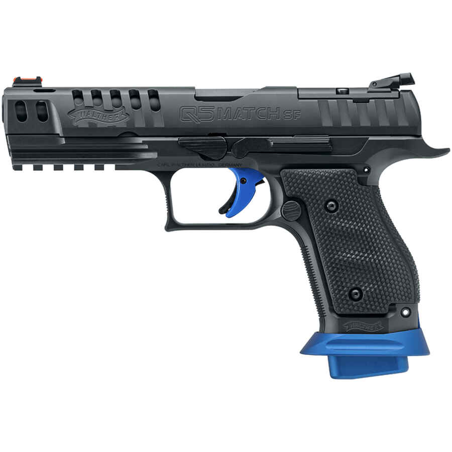 WALTHER Q5 MATCH STEEL FRAME CHAMPION OR 5" 9 MM
