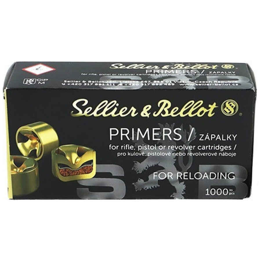 S & B primers small pistol
