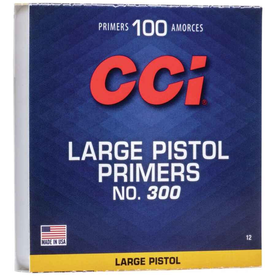 CCI 300 Large pistol primers 