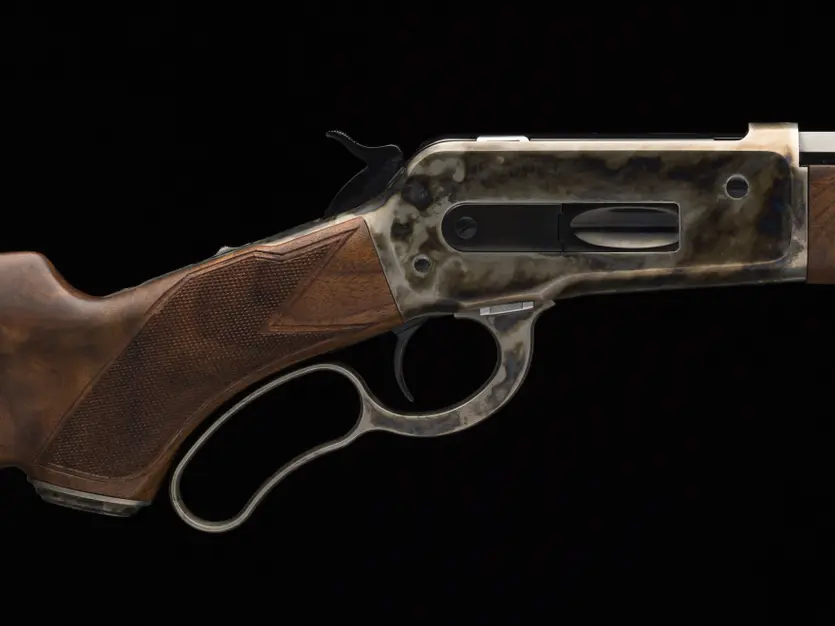 WINCHESTER MODEL 1886 DELUXE CASE HARDENED IN .45-70GVT - Afbeelding 3