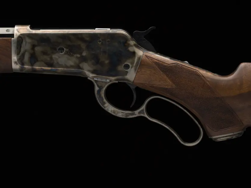 WINCHESTER MODEL 1886 DELUXE CASE HARDENED IN .45-70GVT - Afbeelding 4