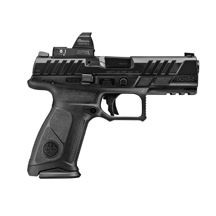 BERETTA APX A1 FULL SIZE Met Burris Fastfire 4 red dot Demo